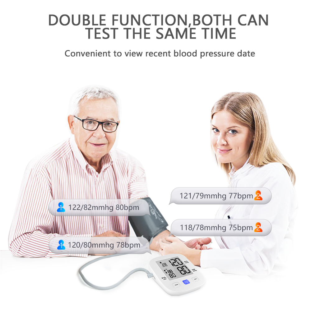 URION U82V Smart Sphygmomanometer Eletronic Digital High Blood Pressure Monitor