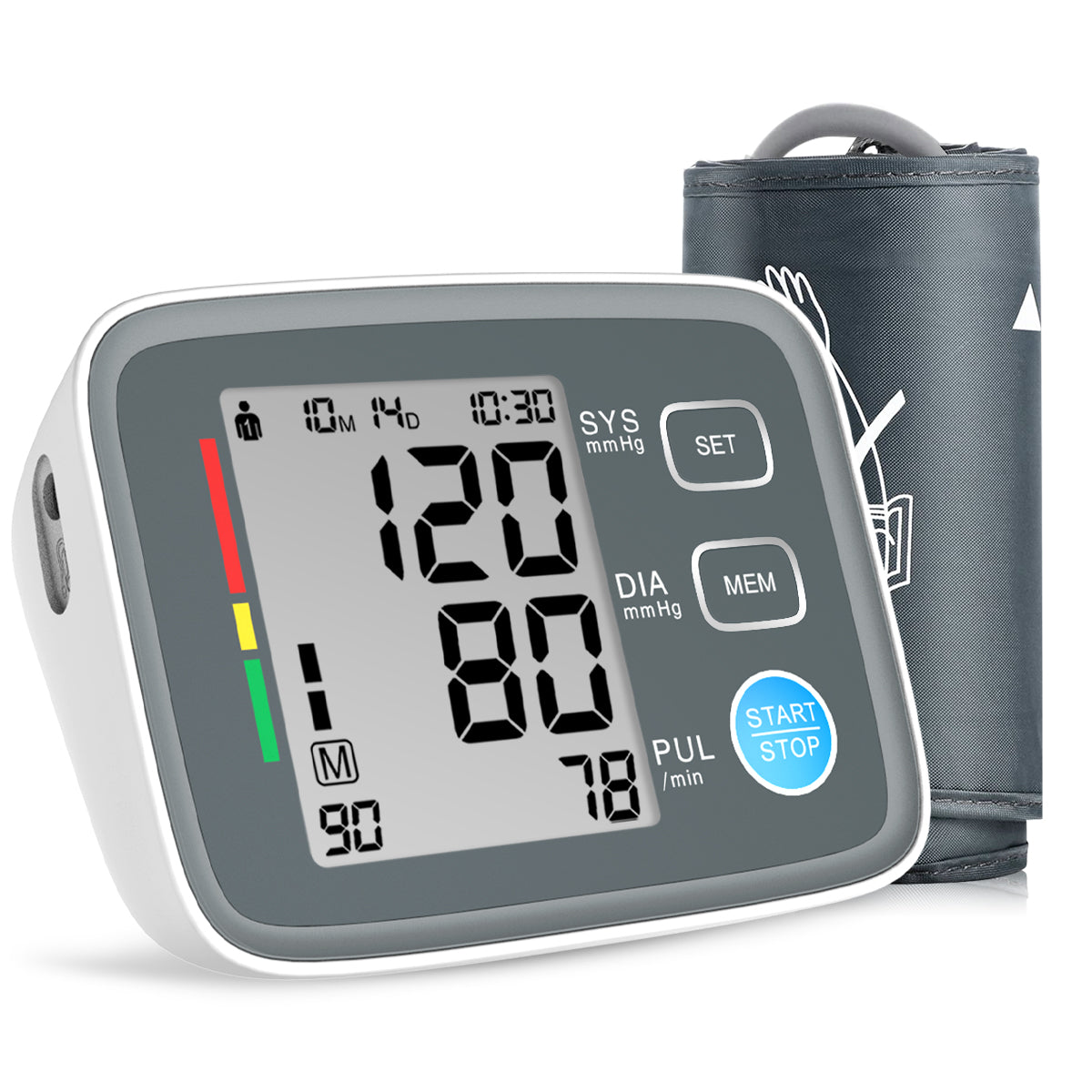 URION U80EH LCD Digital Upper Arm Blood Pressure Monitor
