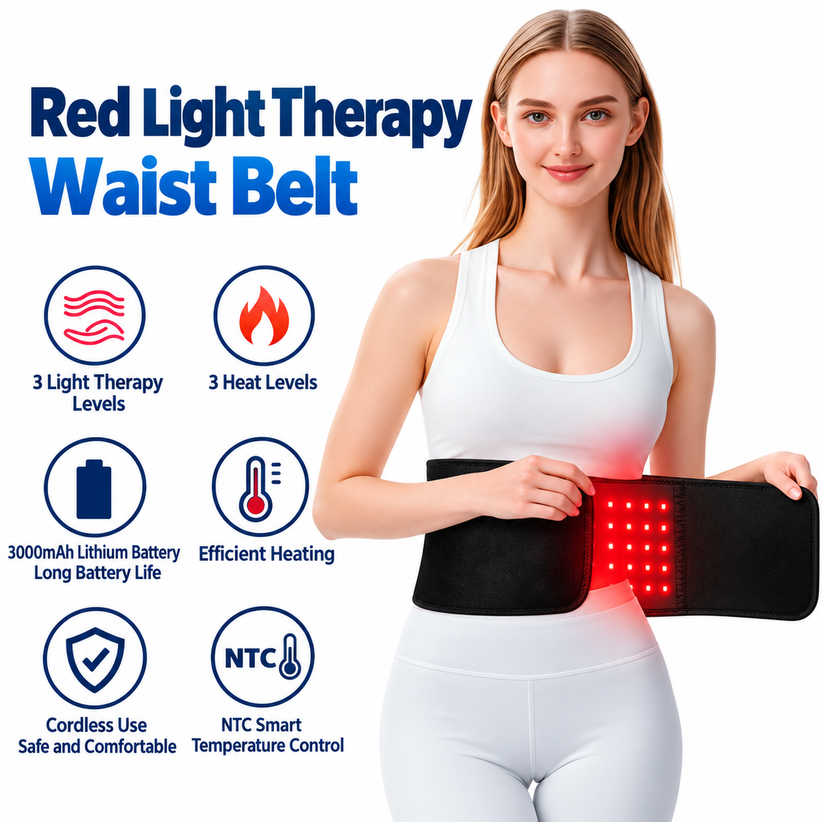 URION UG78 Red Light Therapeutic Massage Belt